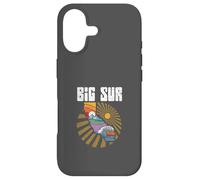 Big sur California Outdoors Retro Mountains & Waves Coque pour iPhone 17