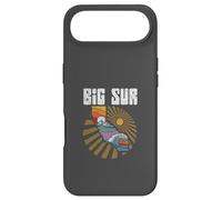 Big sur California Outdoors Retro Mountains & Waves Coque pour iPhone Air