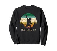 Big sur California Sasquatch Peace Sign Bigfoot Sweatshirt