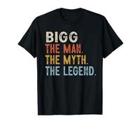 Big The Grandpa The Myth The Legend Fête des Pères Vintage T-Shirt