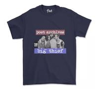Big Thief Band T-Shirt Time is A Big Thief Indie Folk Capacity Masterpiece Tee Blue M