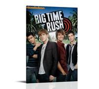 Big Time RushWaterproof Autocollants muraux haute définition pour chambre/magasins, résistants à l'humidité et à la décoloration, emballage exquis, parfait pour offrir en cadeau, style cadre 30,5 x
