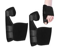 Big Toe Splint pour les orteils brisés, attelle à gros orteil cassé,Support des orteils à foulée respirante - Ensemble de 2 curl hallux lissener, gardien de pied foulé réglable pour femmes hommes