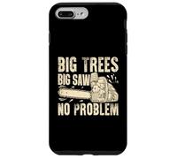Big Trees Big Saw Tronçonneuse sans problème Coque pour iPhone 7 Plus/8 Plus