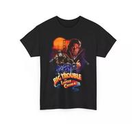 Big Trouble in Little China 1986 Movie T Shirt Unisex Heavy Cotton Tee Black XXL