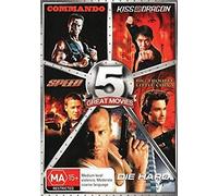 Big Trouble in Little China + Die Hard + Kiss of The Dragon + Speed + Commando [NON-USA Format / PAL / Region 4 Import - Australia]