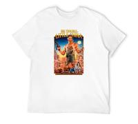 Big Trouble in Little China Film Poster Movie Men's T-Shirt Unisex White Cotton Print Tee Shirts M