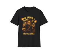 Big Trouble in Little China Golden Guns Unisex T-ShirtRetro 80s Movie Tee,