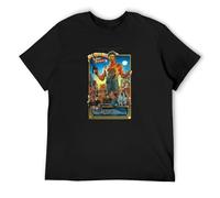 Big Trouble in Little China John Carpenter Movie Poster Men's T-Shirt Unisex Black Cotton Print Tee Shirts L
