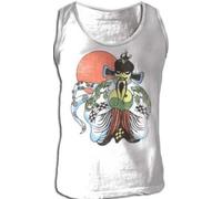 BIG Trouble Little China Fu Manchu White Débardeur pour homme - Blanc - Medium