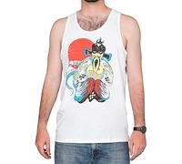 BIG Trouble Little China Fu Manchu White Débardeur pour homme - Blanc - XL