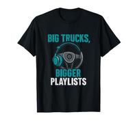 Big Trucks Grandes listes de lecture Design conducteur urbain T-Shirt