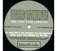 Big Twan - One Time 4 The Lyricist [Vinyl Single 12'']