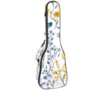 Big Waves Étui rembourré pour ukulélé de concert de 58,4 cm avec motif nautique, imperméable et durable, Multicolore 09, 25.9x9x3.1in/66x23x8cm, Organiseur de sac