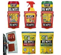 Kit de nettoyage Van System (lingettes et Spray, 8 pcs) - BIG WIPES BIVSKIT0