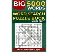 Big Word Search Book for Adults: 5000 Words - 200 Puzzles - Varied Themes - Large Print Word Finds For Adults, Seniors, and Teens.