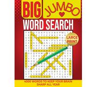 Big Word Search Large Print: 4000 Words 200 Puzzles for all Year Long