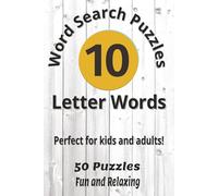 BIG WORDS: 10 Letter Word Search Puzzles: Challenging Word Search | Vocabulary Builder