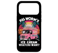 Big Worm's Ice Cream Whatchu Want? Drôle Amateurs de crème glacée Coque pour iPhone 17 Pro Max