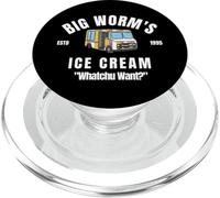 Big Worm's Ice Cream - « Whatchu Want » PopSockets PopGrip pour MagSafe