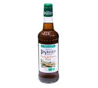 BIGALLET-Sirop de sucre de canne roux bio en bouteille de 70 cl