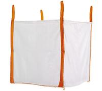 Bigbag ouvert en haut Charge maximale 1000 kg Dimensions 90 x 90 x 90 cm 2 poignées supplémentaires en dessous Grand récipient pour vrac souple