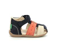Bigbazar-2, Sandales Garçon, Marine Beige Orange, 19