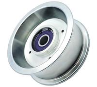 BIGBearing Poulie de renvoi de billettes en acier massif sans soudure reconstructible 116-4666 1-413099 126-9199 16-3/4" x 6-1/2" pour Exmark Toro Lazer Z HP CT Turf Ranger TimeCutter Z ZX Remplace