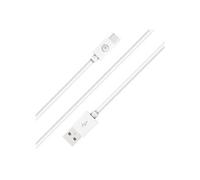 Bigben - Câble USB - USB (M) pour 24 pin USB-C (M) - 5 V - 3 A - 2 m - blanc