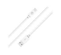 Bigben - Câble USB - USB (M) pour 24 pin USB-C (M) - 5 V - 3 A - 2 m - blanc