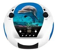 BigBen CD52 Dolphin - Boombox - Blanc avec des motifs Blanc avec des motifs G