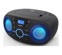 BIGBEN CD61NUSB LECTEUR CD/USB/RADIO portable avec effets lumineux - Noir