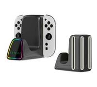 Nacon Support de chargement SWITCHNEWCHARGERPRO - 2 paires Joy-Con + Manette Switch Pro (Switch 2)