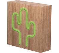 Bigben ColorLight - Haut-parleur - sans fil - Bluetooth - motif cactus