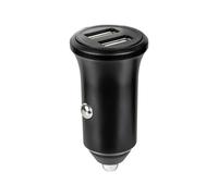 Bigben Connected - Adaptateur D'alimentation Pour Voiture - 24 Watt - 4.8 A - Fast Charge - 2 Connecteurs De Sortie (Usb) - Noir