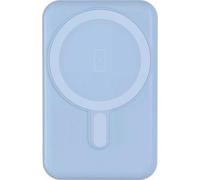 BigBen Connected, banque de puissance USB A / USB-C 10W 5000mAh compatible induction MagSafe, bleu