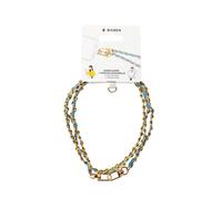 BIGBEN CONNECTED BBANDCHAIN3 - Bandoulière chaine gold + bleu