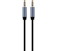 BigBen Connected, Câble audio jack 3,5 mm vers jack 3,5 mm, 1,5 m, noir