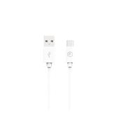 Bigben - Câble USB - USB (M) pour 24 pin USB-C (M) - 3 A - 1.2 m - blanc