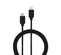 - Câble Lightning - 24 pin USB-C mâle pour Lightning mâle - 1.2 m - noir
