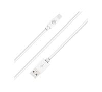 - Câble Lightning - USB mâle pour Lightning mâle - 2 m - blanc