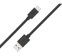 Bigben Connected – Câble USB CBLAC1M2RB – USB A/USB‑C – 3 A – 1,2 m – Noir recyclé