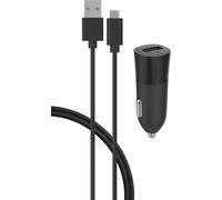 Bigben Connected CACCBLMIC2.1AB chargeur d'appareils mobiles Smartphone Noir Allume-cigare Auto