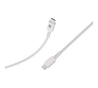 BBC Câble tressé C/C 1,2 m 3 A / PD 60 W Blanc recyclé