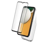 BIGBEN Connected - Coque de protection pour téléphone portable - polyuréthanne thermoplastique (TPU) - transparent - avec Protecteur d'écran en verre trempé - pour Samsung Galaxy A15, A15 5G