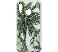 BigBen Connected, coque hybride Galaxy A20e Palm Trees Ultra Fine Robuste, Coloré
