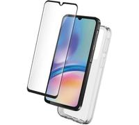 Bigben Connected – Coque Samsung A05s – Pack 2 en 1 souple transparente avec Verre 2.5D SmartFrame™