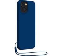 BIGBEN CONNECTED COVDRAGIP14BL - Coque silicone + Dragonne IP14 bleu marine