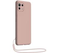 BIGBEN CONNECTED COVDRAGXMI11P - Coque soft touch + dragonne Xiaomi Mi 11 rose n