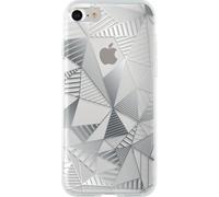 COQUE DE PROTECTION GRAPHIQUE ARGENT POUR IPHONE 7/8